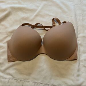 Victoria's Secret Plush Light Brown Nude T-Shirt Bra